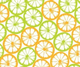 Orange block tiled background vector