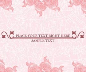 Pink pattern background 04 vector graphics