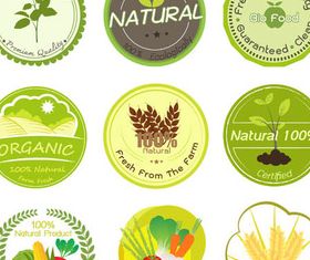Product Eco Labels vector