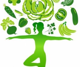 Yogdiet Free creative vector