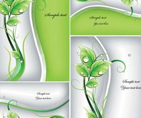 Fresh green background 2 vector