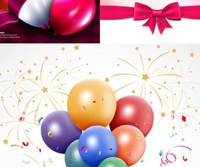 Birthday Backgrounds 5 creative vector