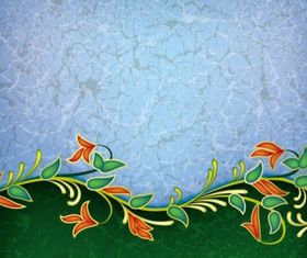 Floral background 01 vector