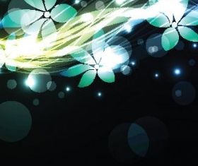 Flower background 4 vector graphics