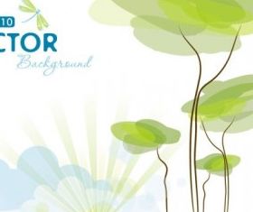 Pale cartoon background 02 vector