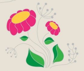 Floral seamless illustration Free vectors