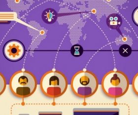 Modern technology Illustration vector