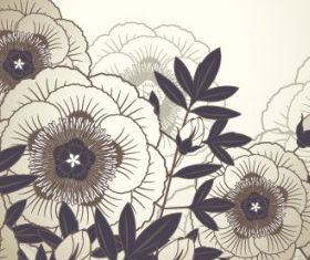 Elegant floral background 03 set vector