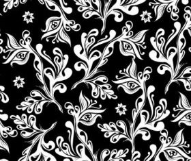 traditional floral pattern background 01 vector