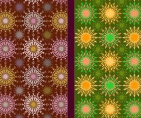 colorful flowers background vector