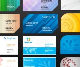 Colorful card background 04 vector