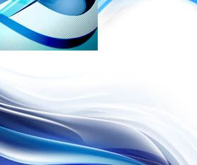 Waves Blue Backgrounds Illustration vector
