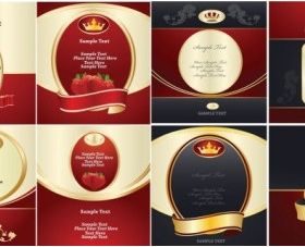 Bottle attached background vectors