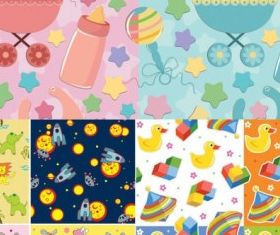 Infant baby cloth background color Illustration vector