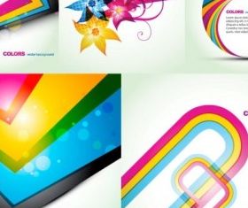 fashion color Background vector material