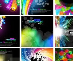 fashion glare background design vector