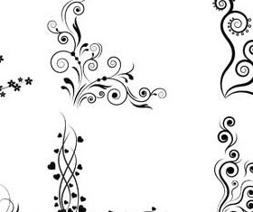 Ornamental Vintage Corners 14 shiny vector