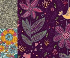 Fine background pattern vectors graphic