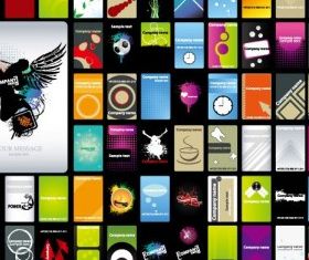 cards background pattern 01 vector