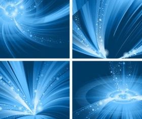 Special hyun blue background vector