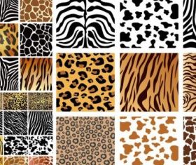 Animal skin texture background vector
