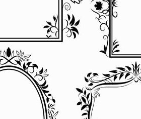 Ornamental Frames 5 design vectors