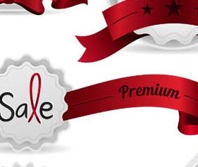 Silver Sale Labels Mix vector design