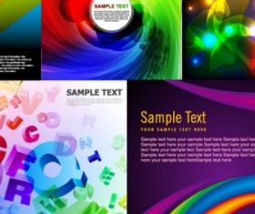 Cool glare background vectors graphics