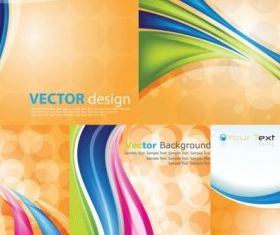 Dynamic lines background vectors