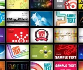 beautiful card template vector