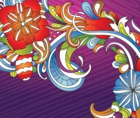 Beautiful Flowers vector