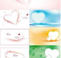 valentine background vector