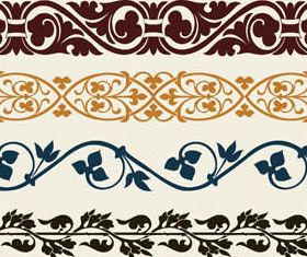 Colorful Ornamental Borders vector