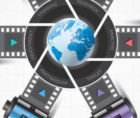 Infographics Backgrounds 51 Illustration vector