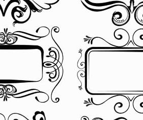 Ornamental Frames 4 vector