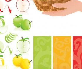 apple graphic vector