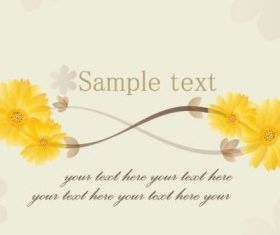 flowers background 02 vector