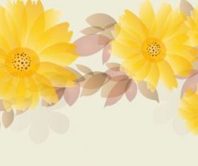 flowers background 01 vector