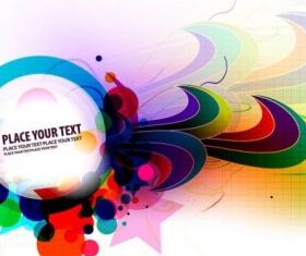 fashion pattern background 03 Illustration vector