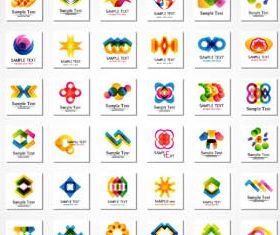 Abstract Business Logotypes 4 vector