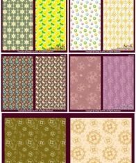 little pattern background vector