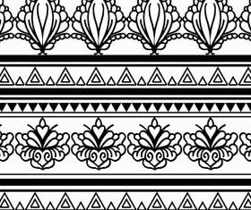 Ornamental Borders 21 shiny vector