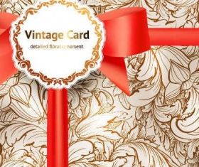 European pattern background 02 creative vector