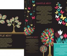 exquisite card background vector