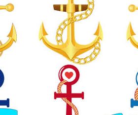 Anchors Set vector