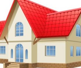 House graphic vector set