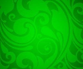 Floral Background Green Graphic creative vector