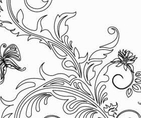Floral Ornaments 2 vector