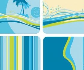 bluegreen color background vector graphic