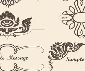 Vintage Elements free 10 vector material